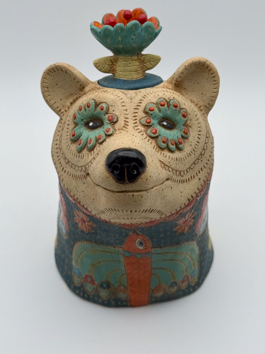 Kerri Jerome: Bear in the Garden Sculpture Product Image 3 of 8