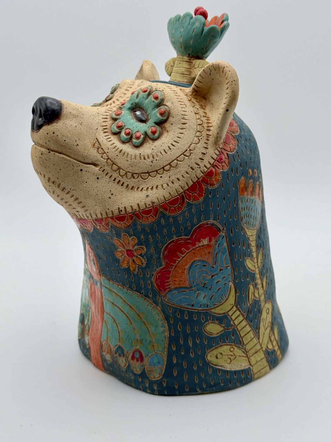 Kerri Jerome: Bear in the Garden Sculpture Product Image 4 of 8