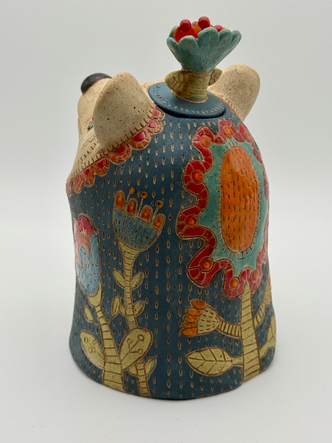 Kerri Jerome: Bear in the Garden Sculpture Product Image 7 of 8