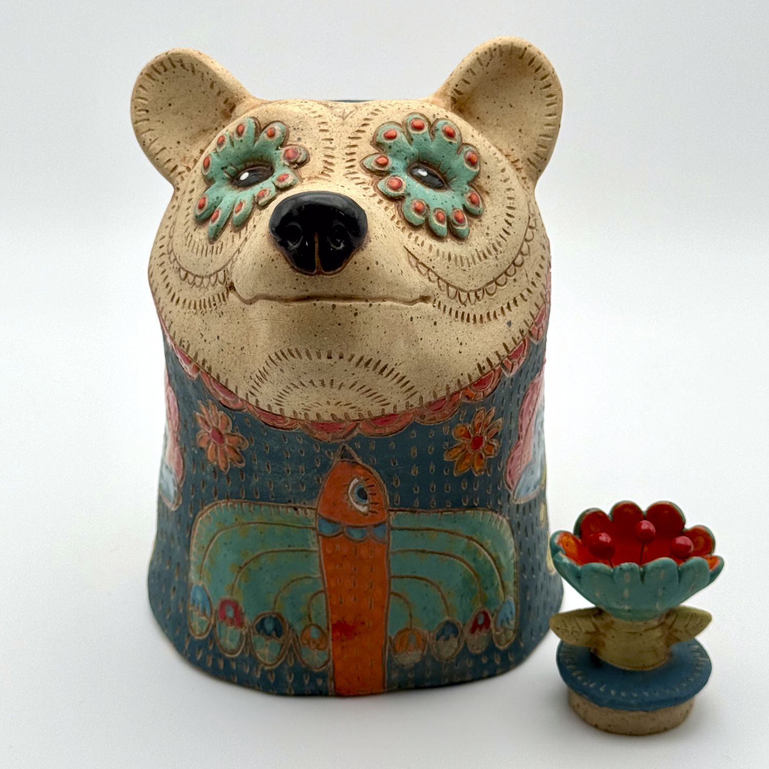 Kerri Jerome: Bear in the Garden Sculpture Product Image 1 of 8