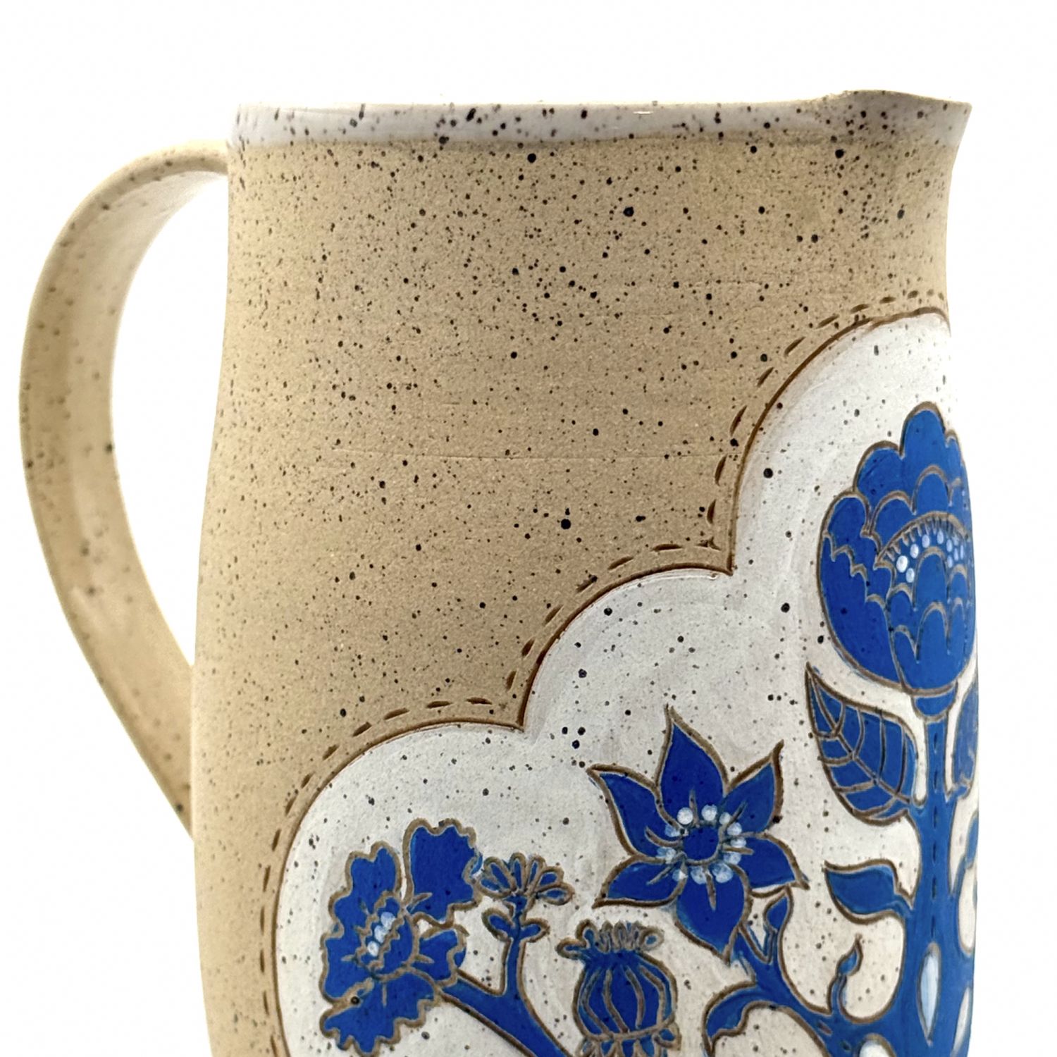 Kerri Jerome: Floral Pitcher Product Image 1 of 3