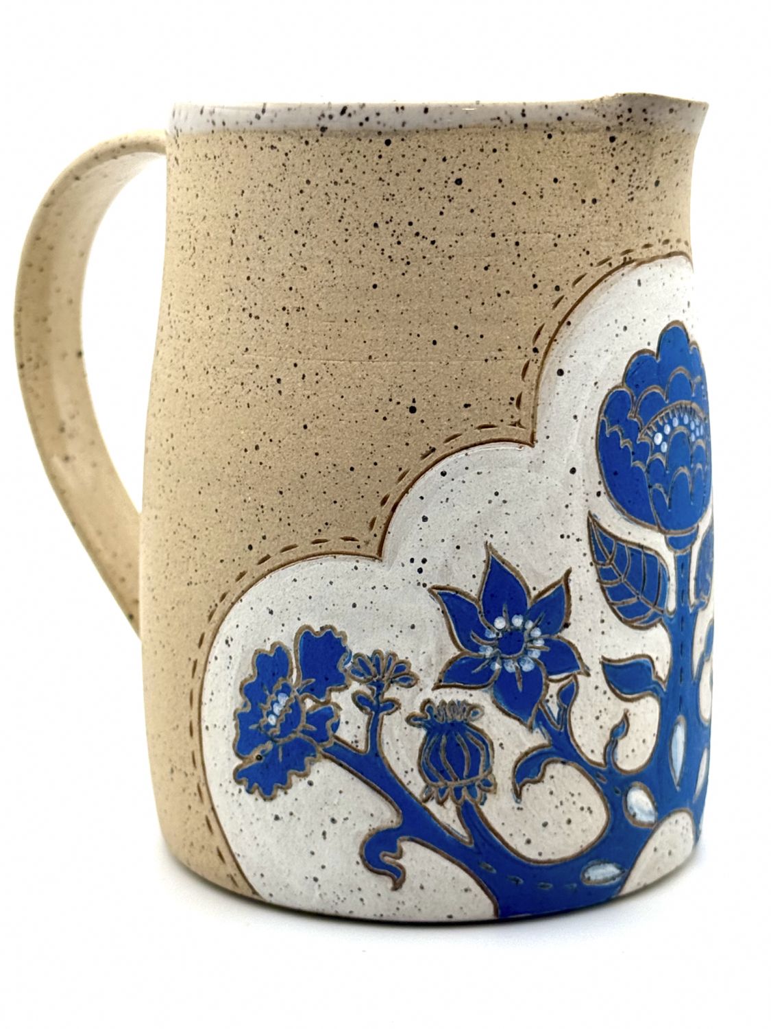 Kerri Jerome: Floral Pitcher Product Image 2 of 3