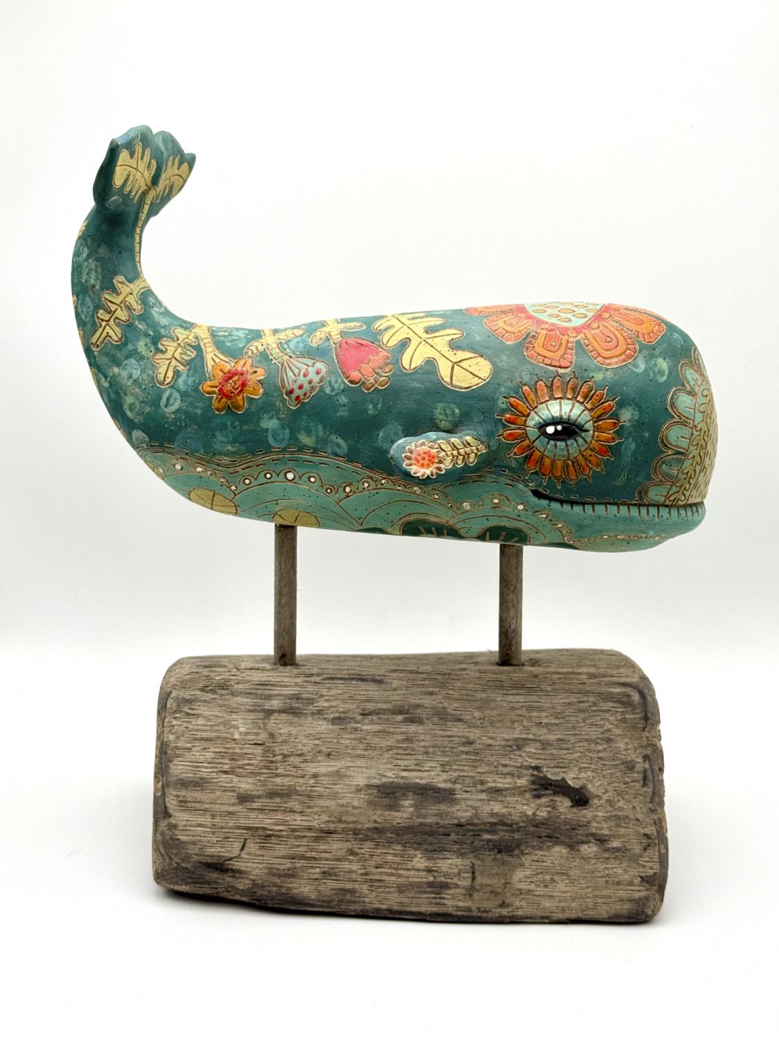 Kerri Jerome: Whale in the Garden Sculpture Product Image 1 of 5