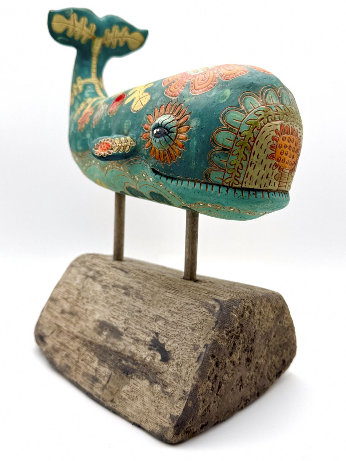 Kerri Jerome: Whale in the Garden Sculpture Product Image 2 of 5