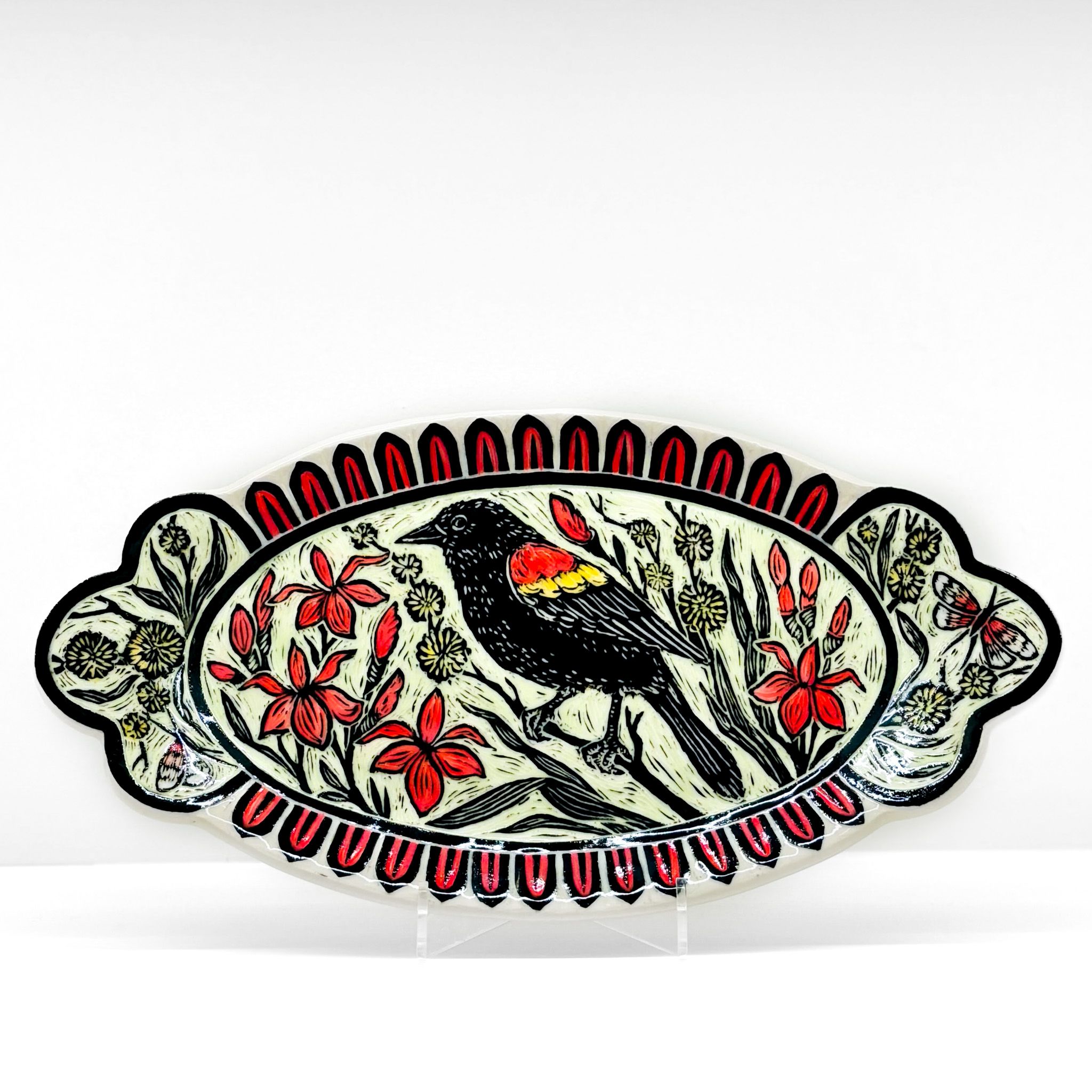 Jocelyn Jenkins: Medium Red Wing Blackbird Product Image 1 of 2
