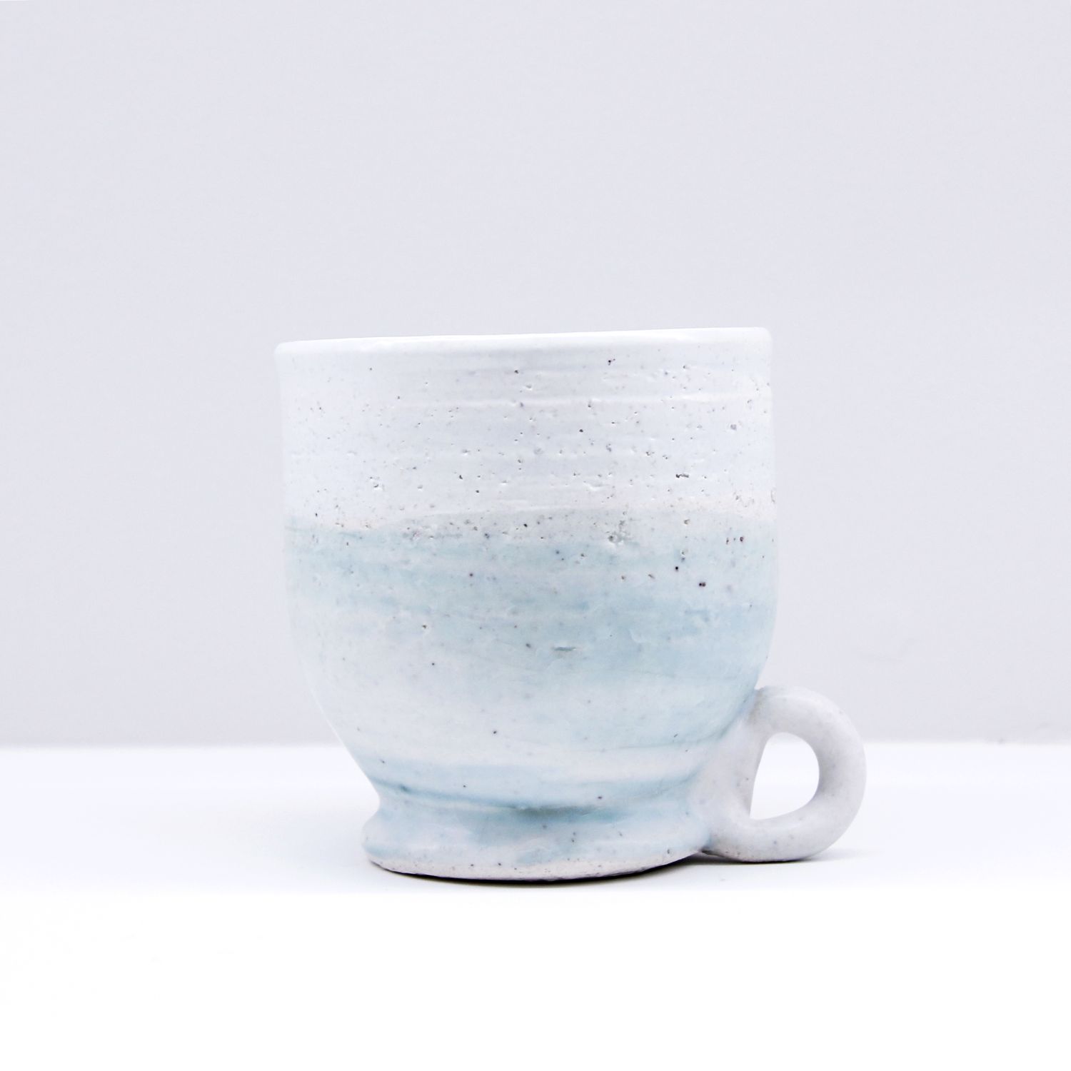 Jing Han Yang: White Pinkie Mug Product Image 1 of 1