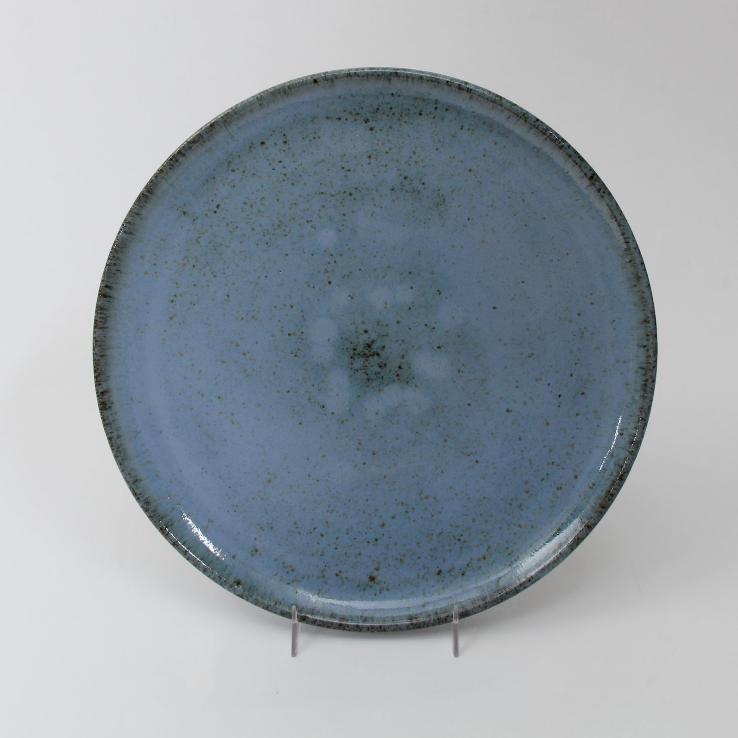 Junichi Tanaka: Dinner Plate in Blue Product Image 1 of 2