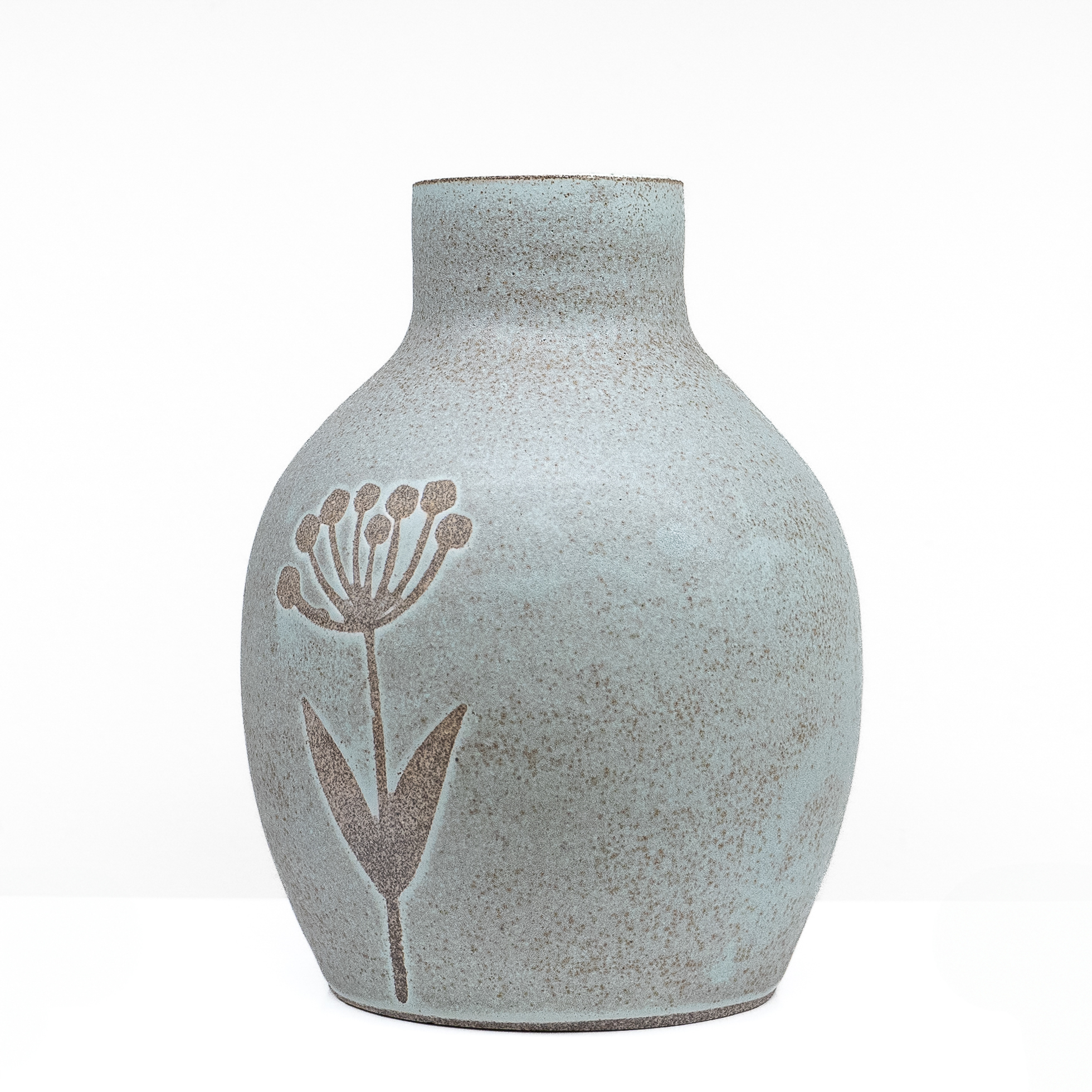 Jenanne Longman: Medium Turquoise Vase Product Image 2 of 3