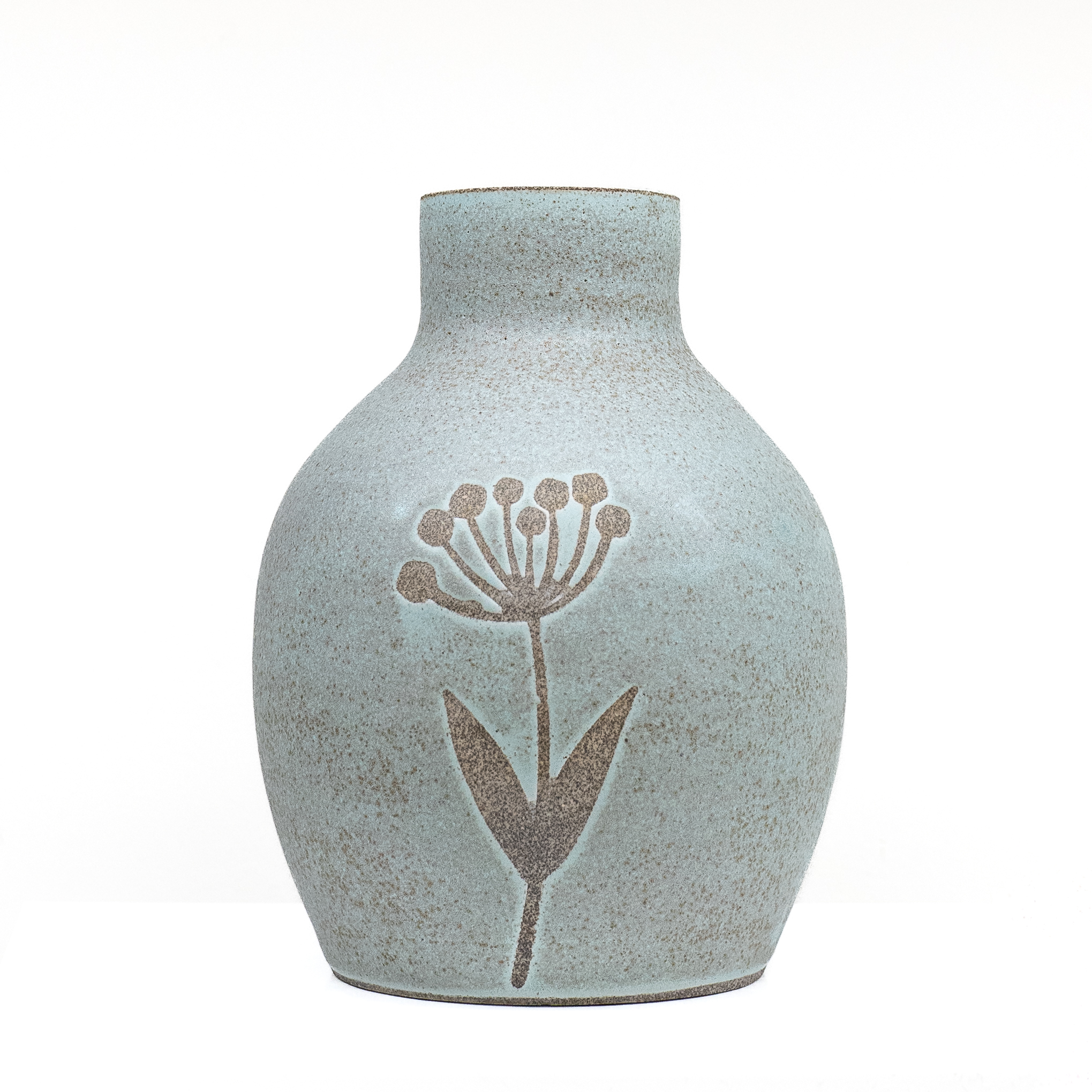 Jenanne Longman: Medium Turquoise Vase Product Image 1 of 3