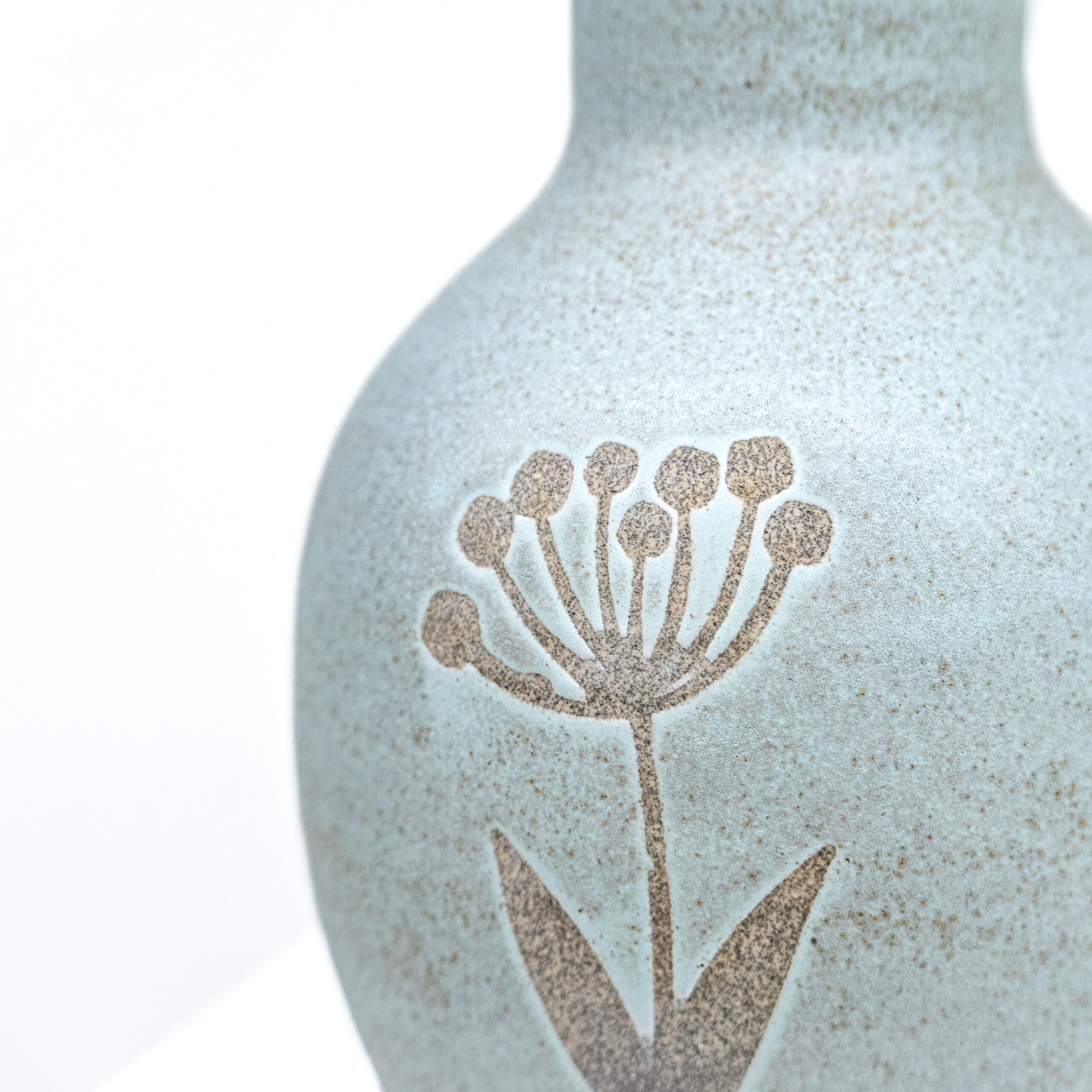 Jenanne Longman: Medium Turquoise Vase Product Image 3 of 3