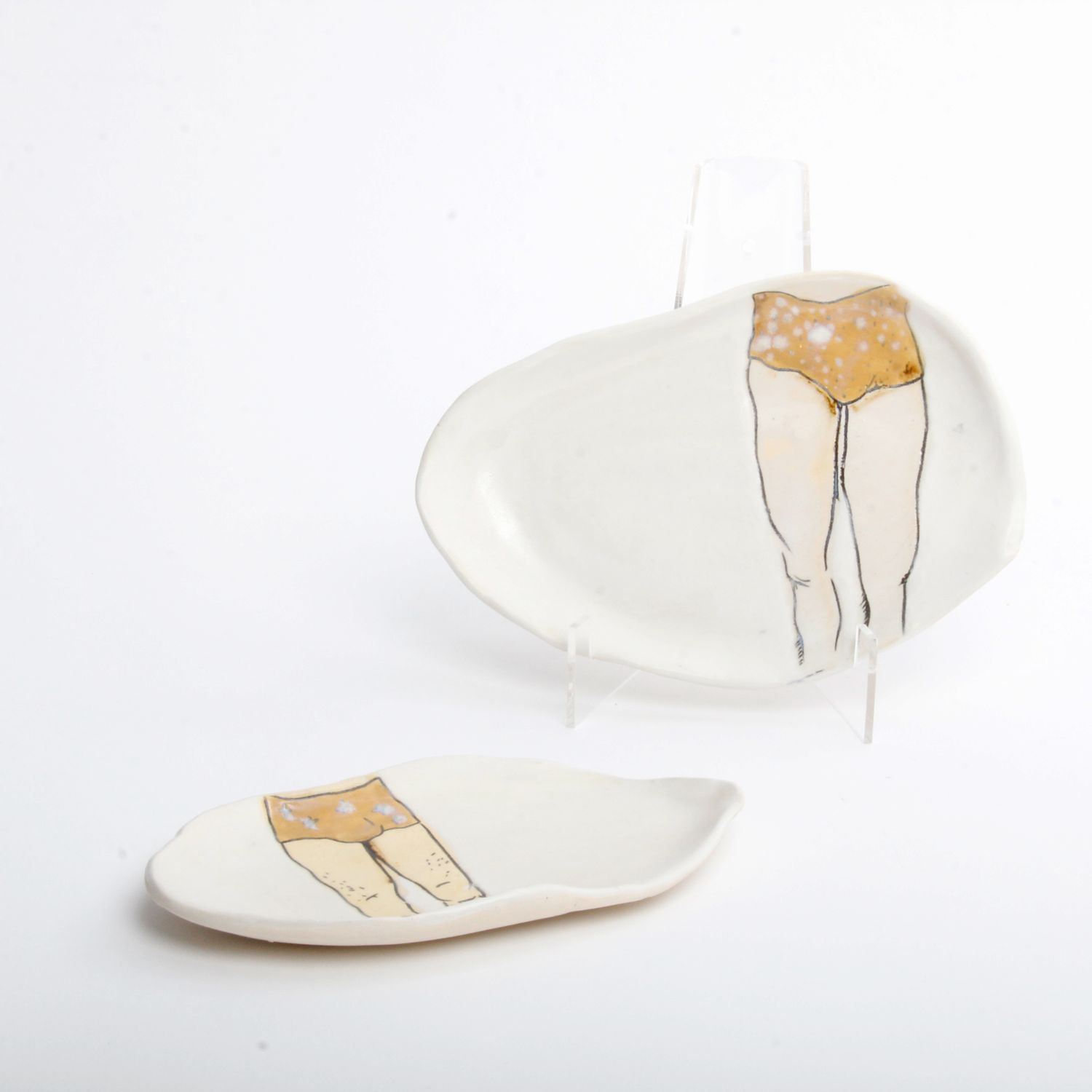 Lindsay Gravelle: Small Swimmer Plate Product Image 3 of 3