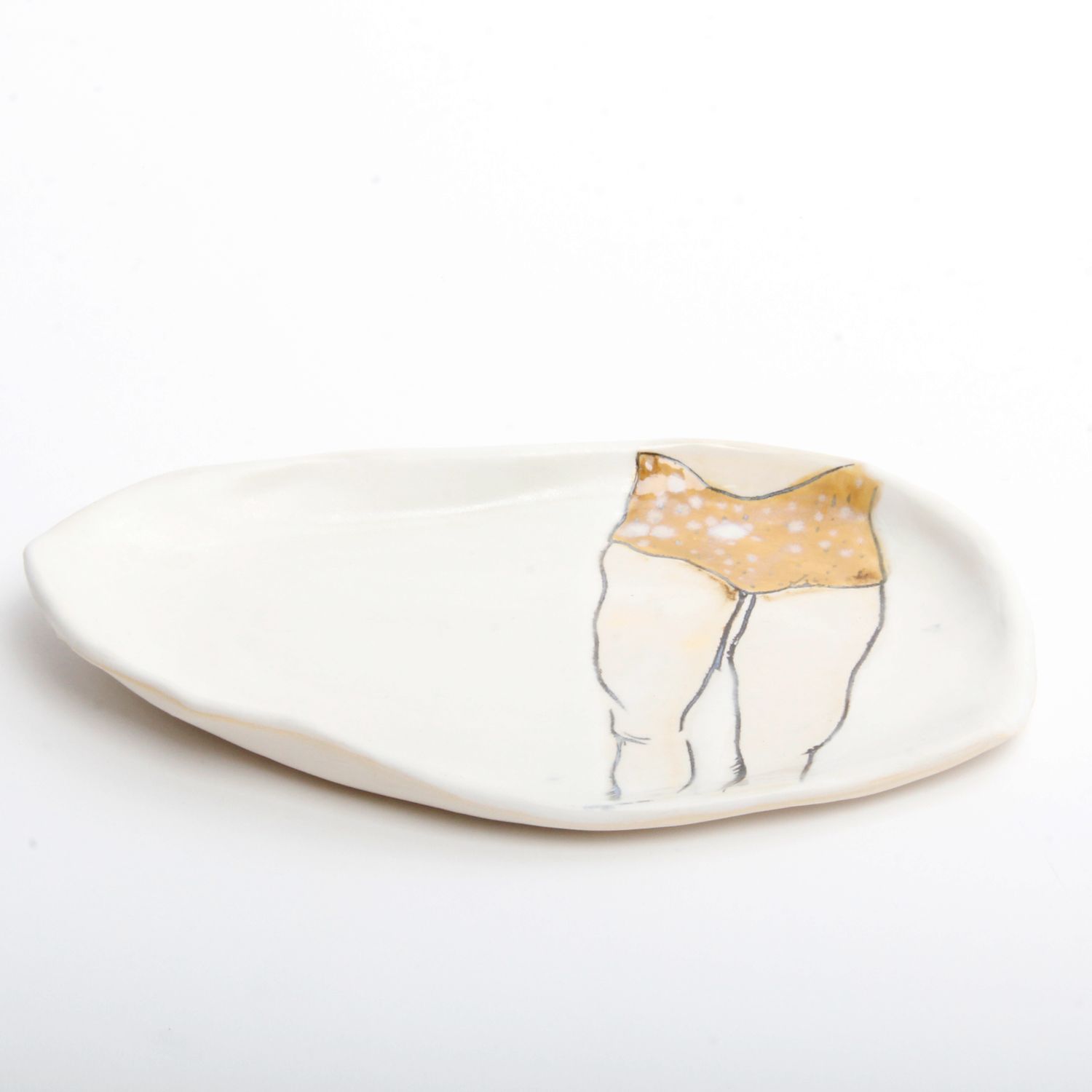 Lindsay Gravelle: Small Swimmer Plate Product Image 2 of 3