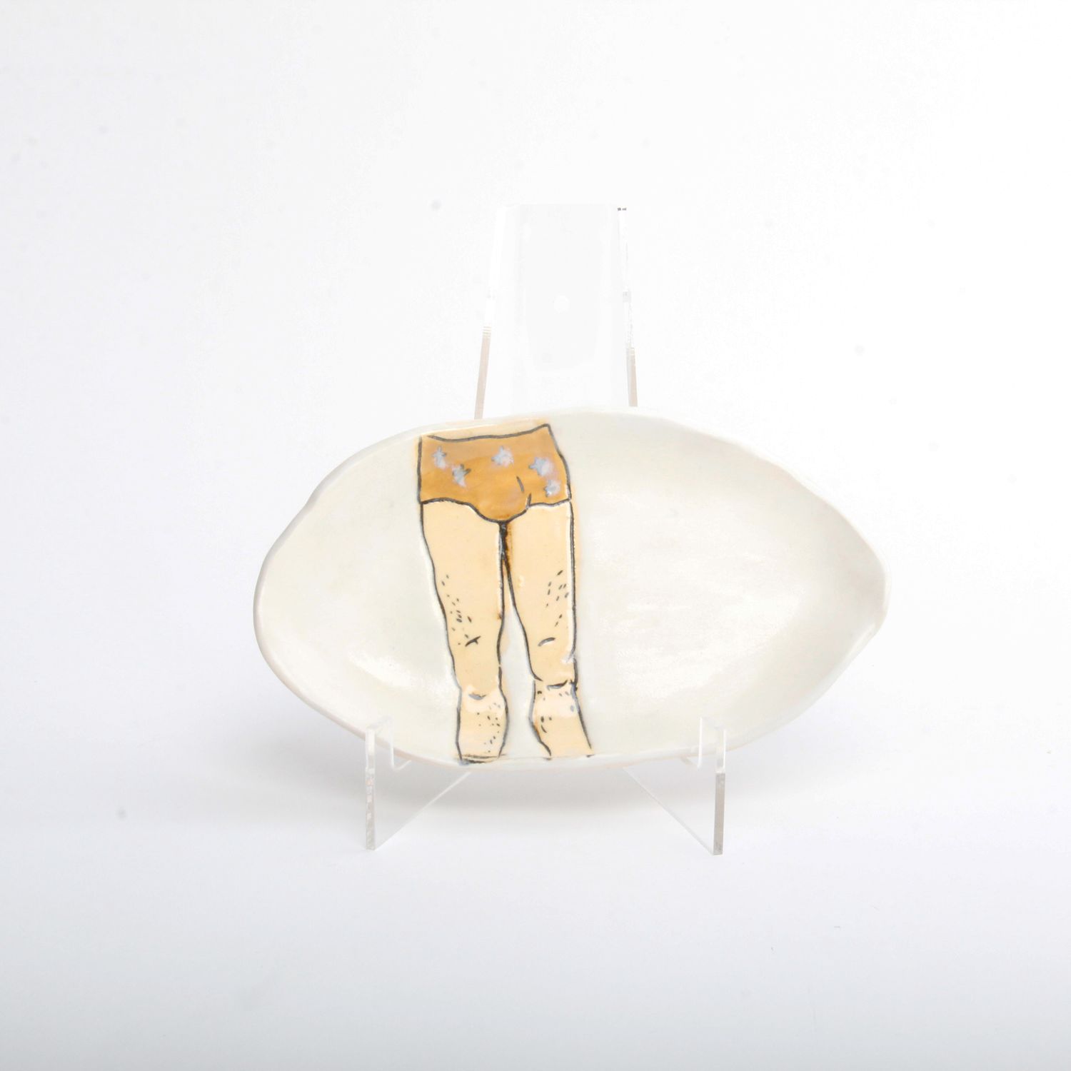 Lindsay Gravelle: Small Swimmer Plate Product Image 1 of 3