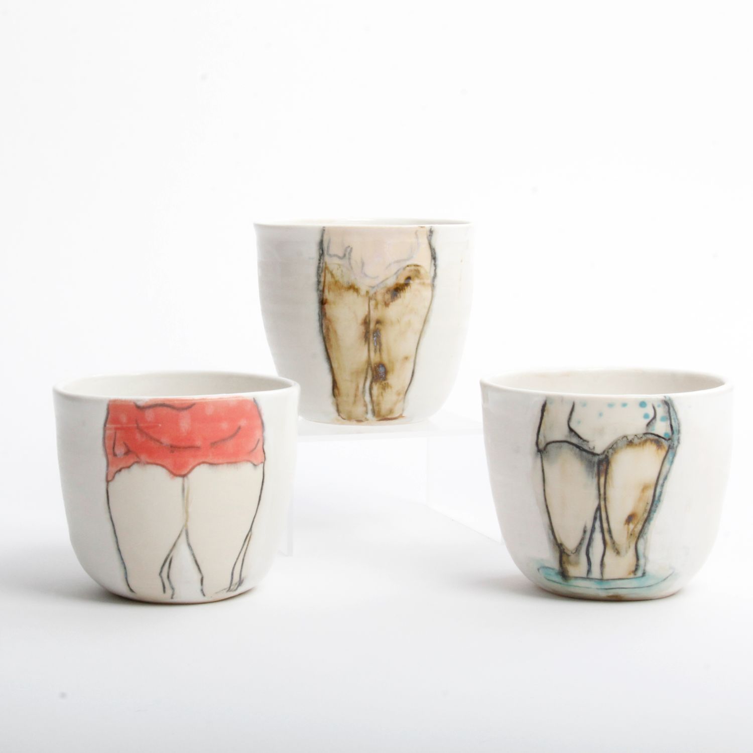 Lindsay Gravelle: Swimmer Tumblers (Assorted) Product Image 1 of 5
