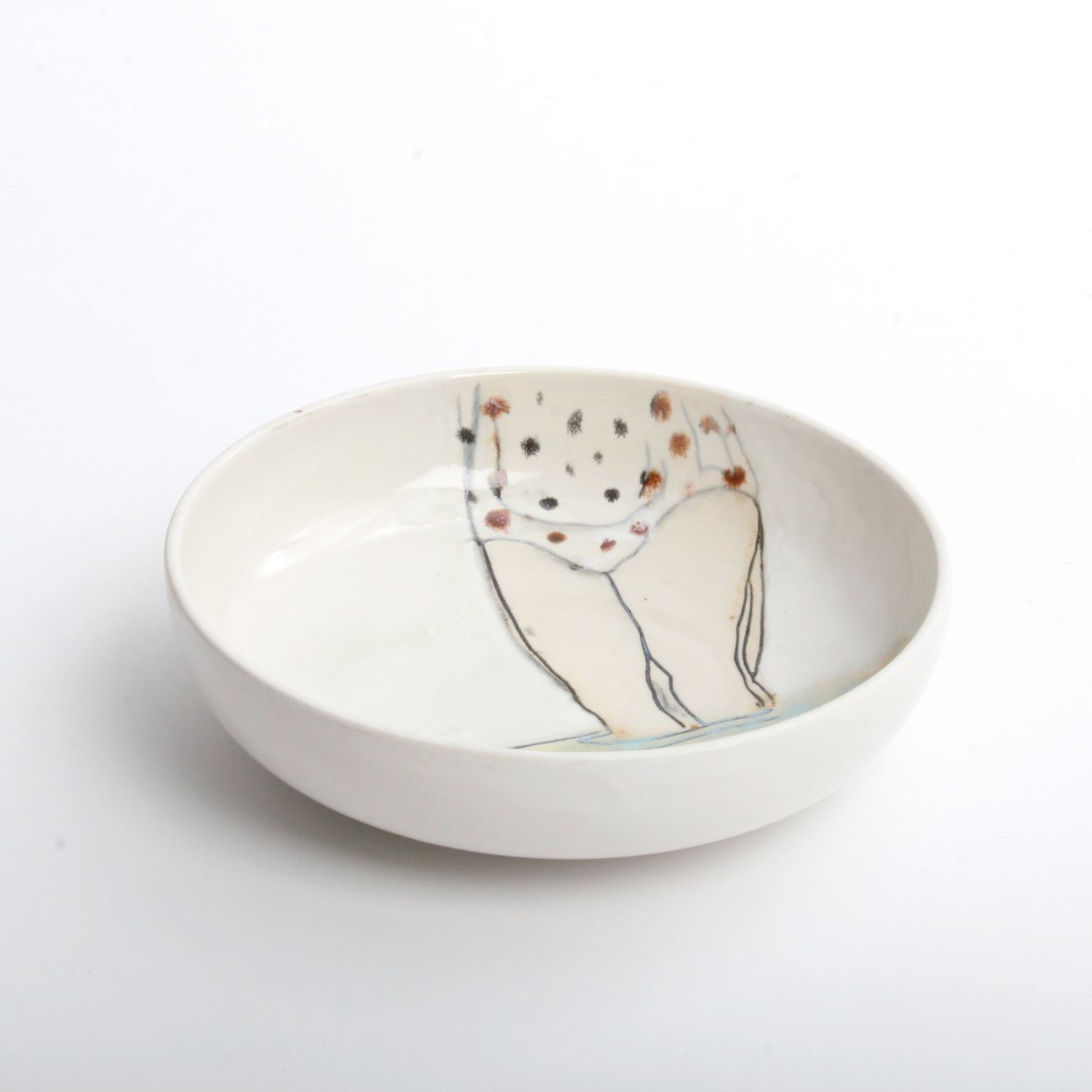 Lindsay Gravelle: Swimmer bowls Product Image 2 of 5