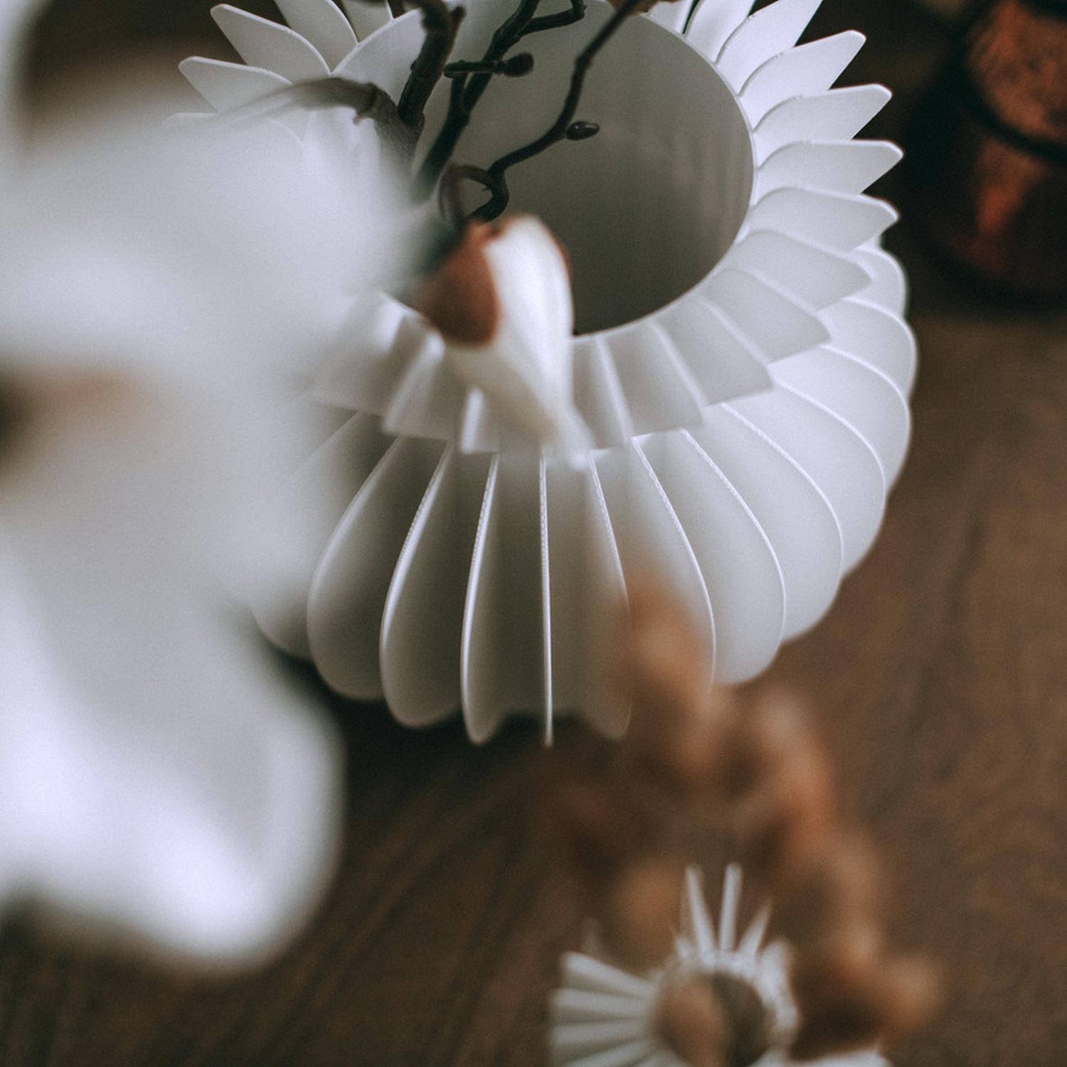 Sonnihaus Studio: MAIA Vase – White Product Image 3 of 3