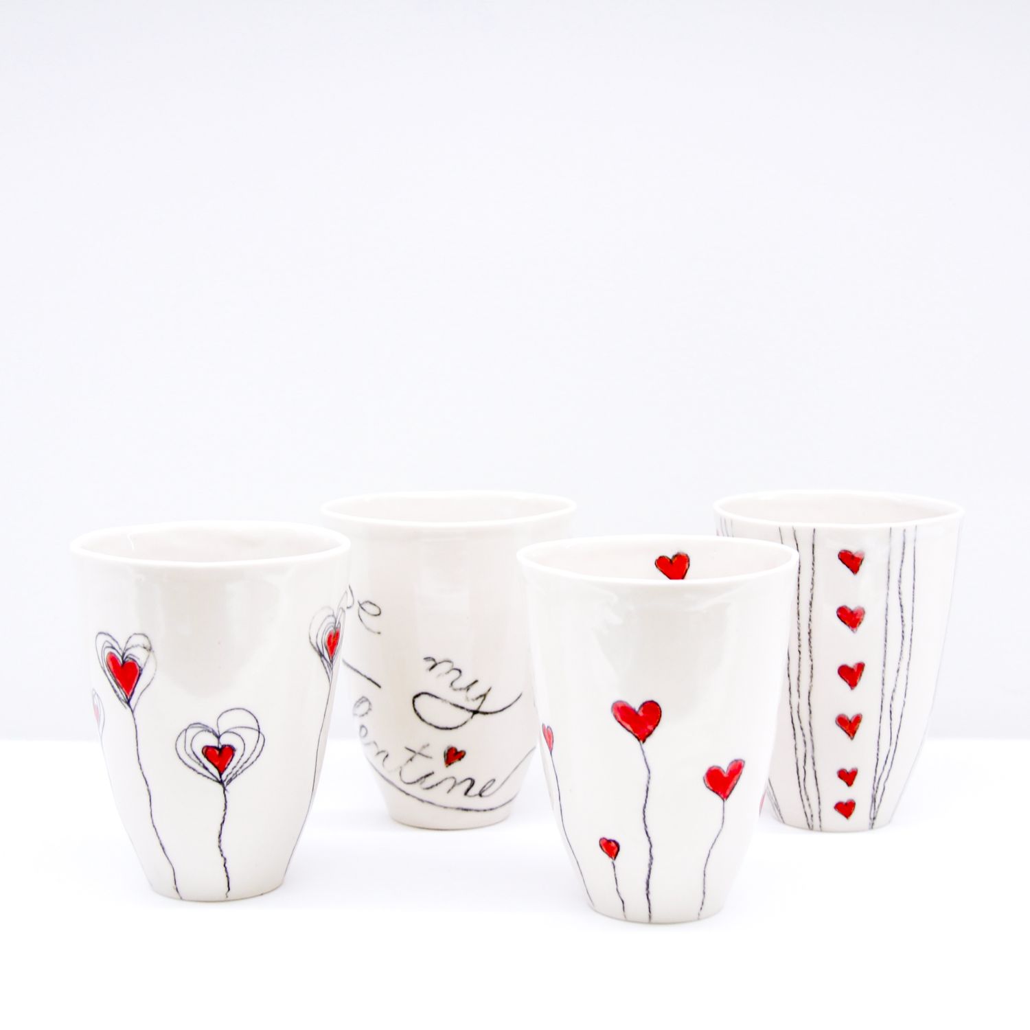 Catharina Goldnau: Red Heart Tumbler Assorted Product Image 1 of 7