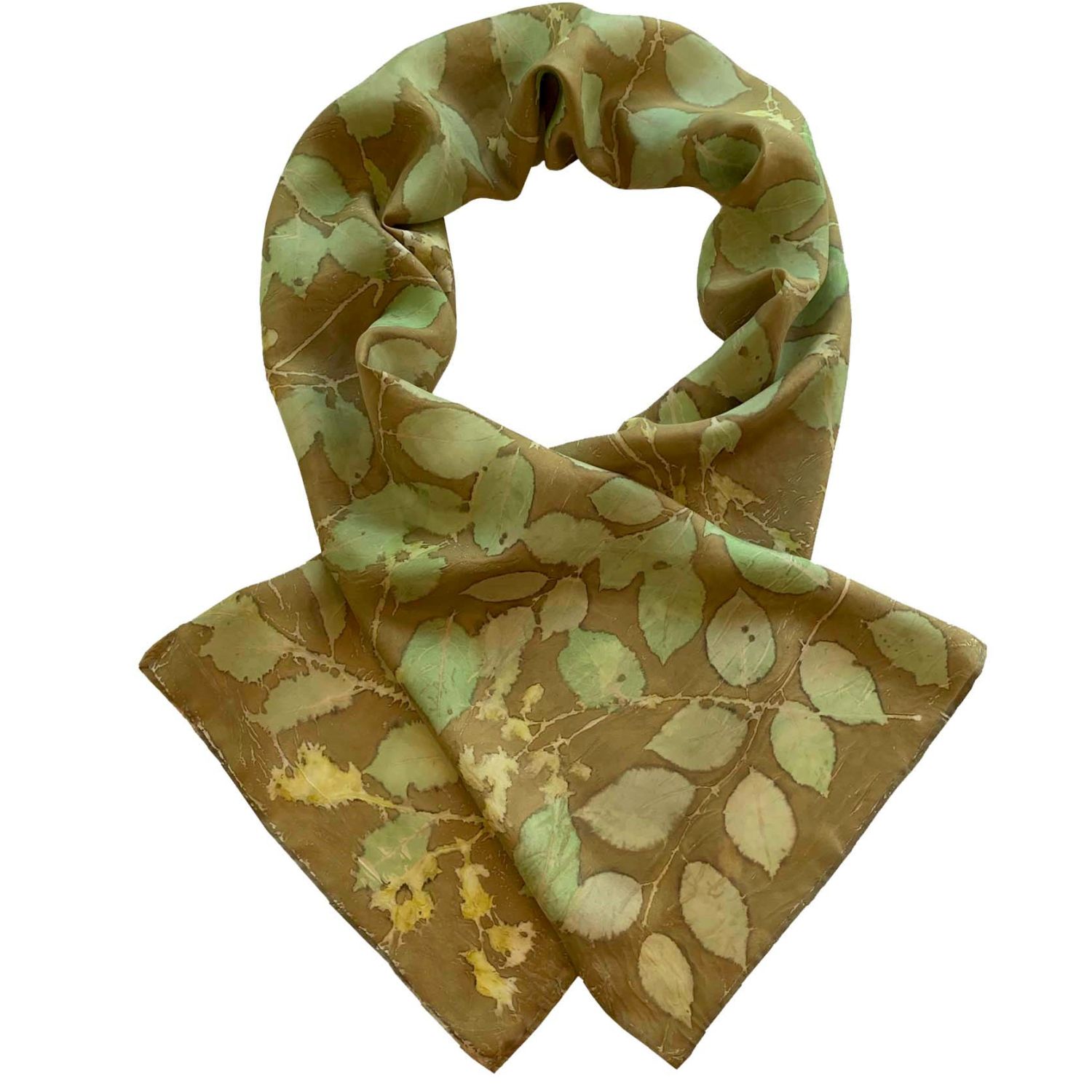 Marta Mouka: Silk Scarf in Pomegranate 2 Product Image 1 of 2