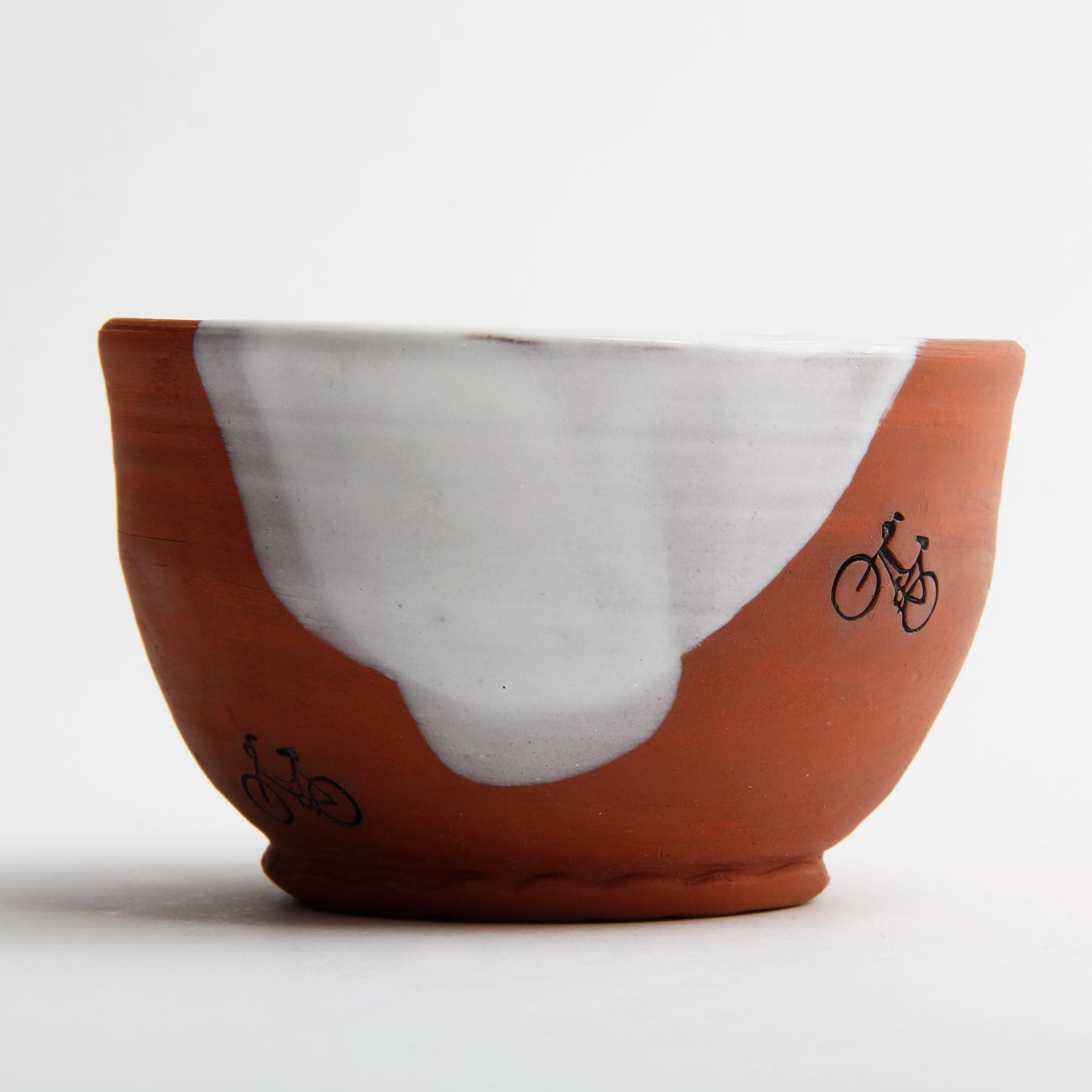 Mary McKenzie: Bicycle Bowl White Product Image 1 of 3