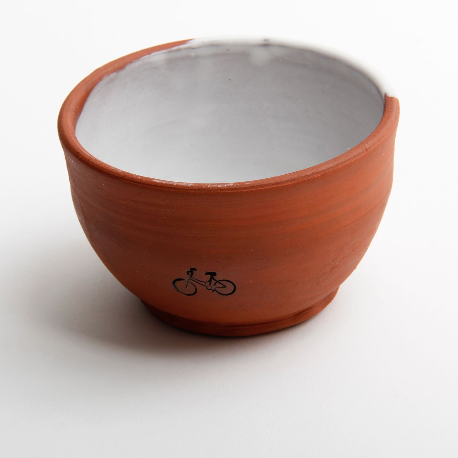 Mary McKenzie: Bicycle Bowl White Product Image 2 of 3