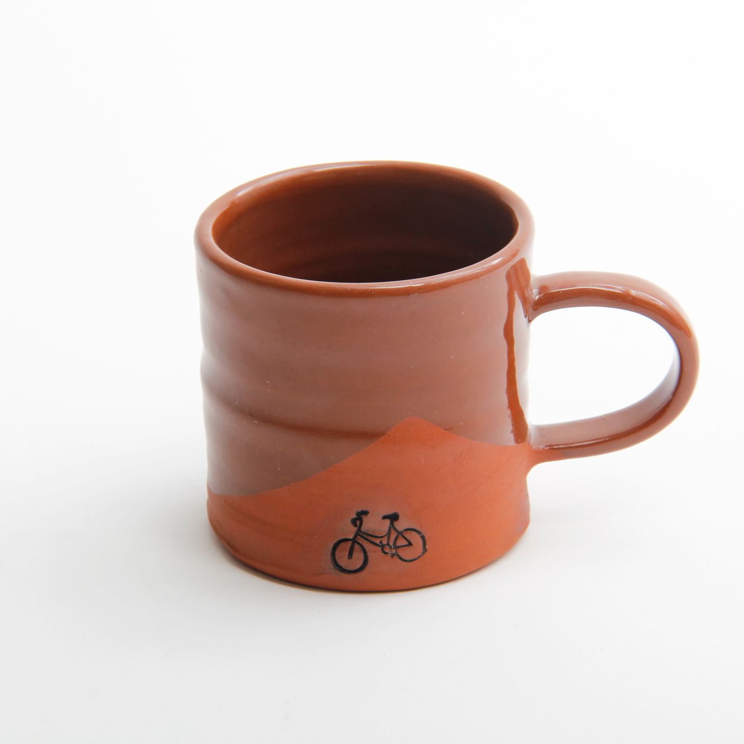 Mary McKenzie: 6oz Bicycle Mug Brown Product Image 1 of 2