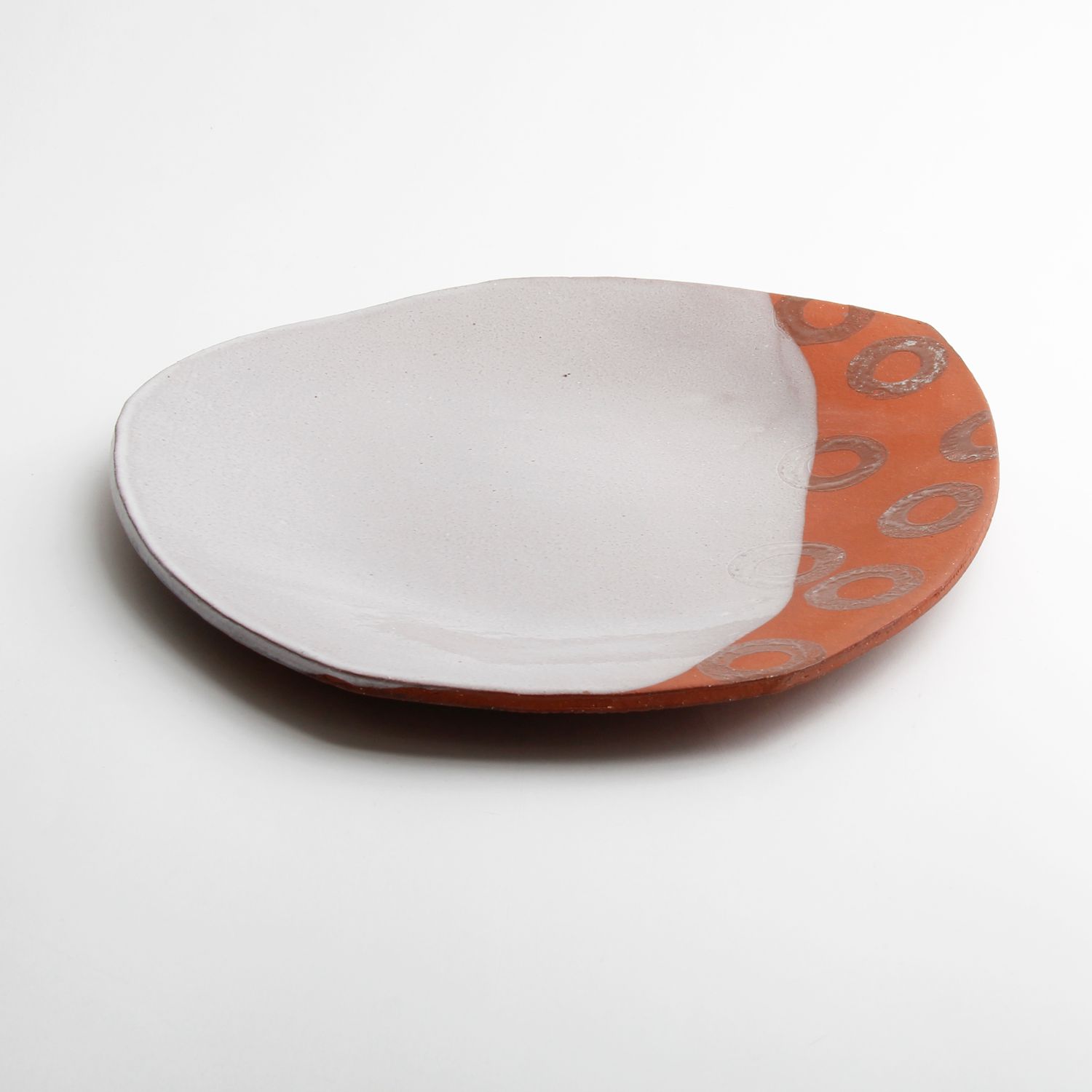 Mary McKenzie: Large Platter – Black Circles Product Image 2 of 2
