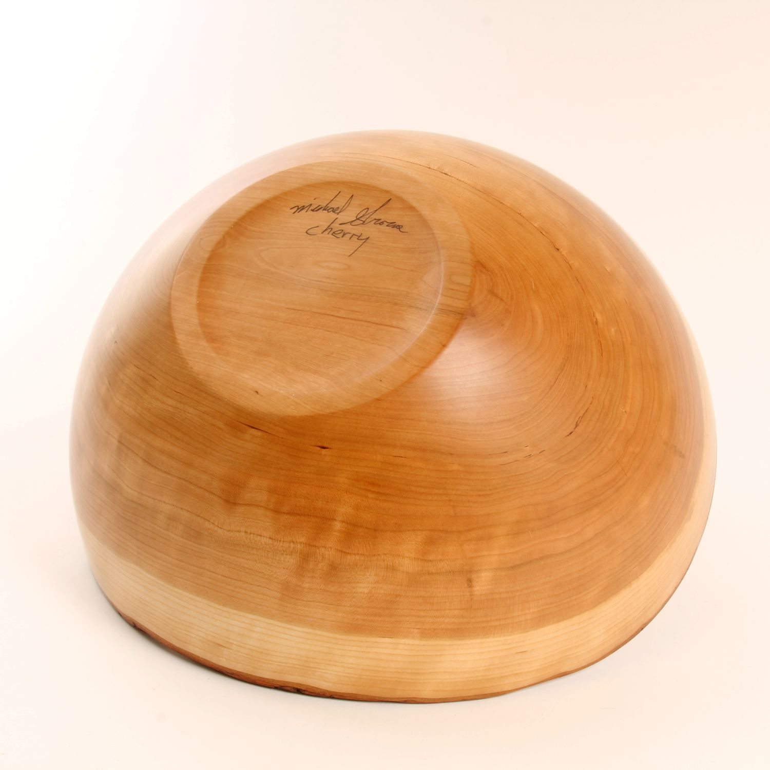 Michael Sbrocca: Natural Rim Cherry Bowl Product Image 2 of 4