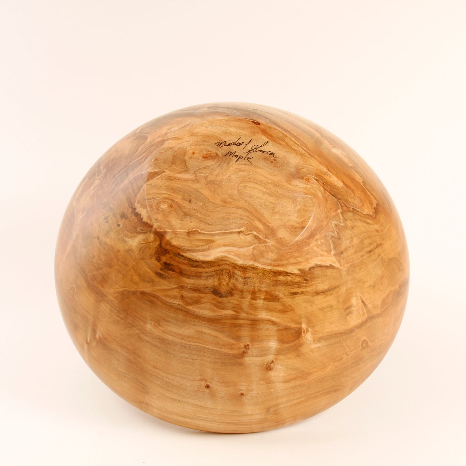 Michael Sbrocca: Large Maple Bowl Product Image 4 of 4
