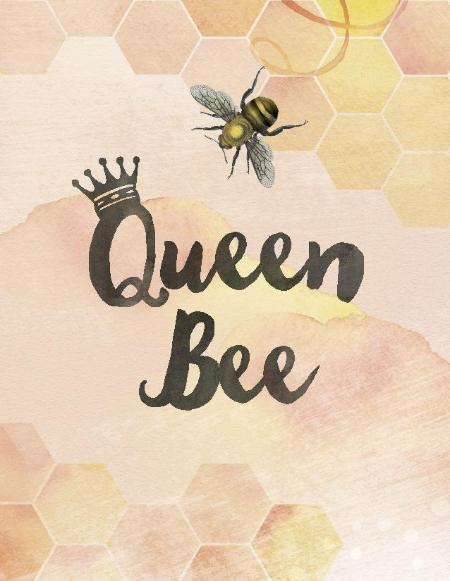 Yellow Bird Paper Greetings – Queen Bee Product Image 1 of 1
