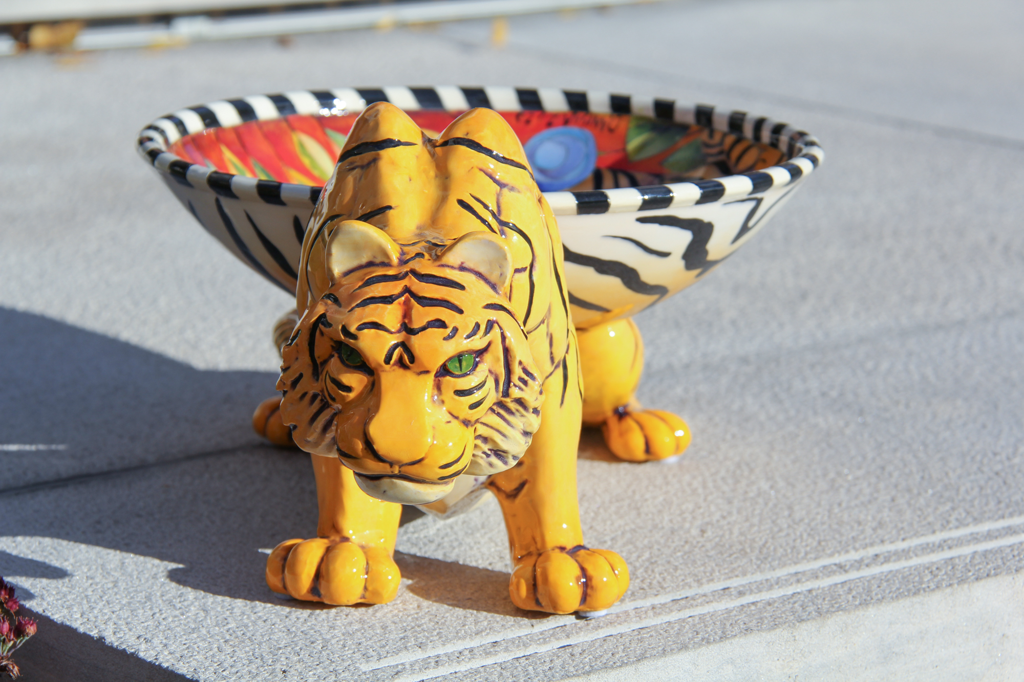 DaNisha Sculpture: Single Tiger Sculpture titled Tread Lightly Product Image 5 of 5