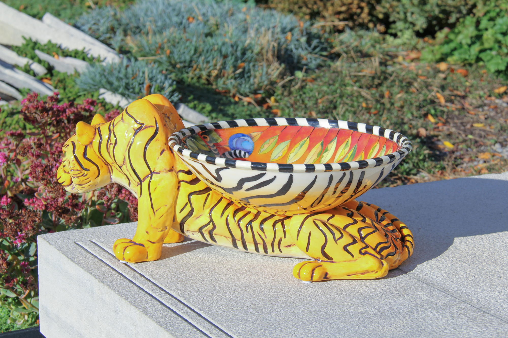 DaNisha Sculpture: Single Tiger Sculpture titled Tread Lightly Product Image 4 of 5