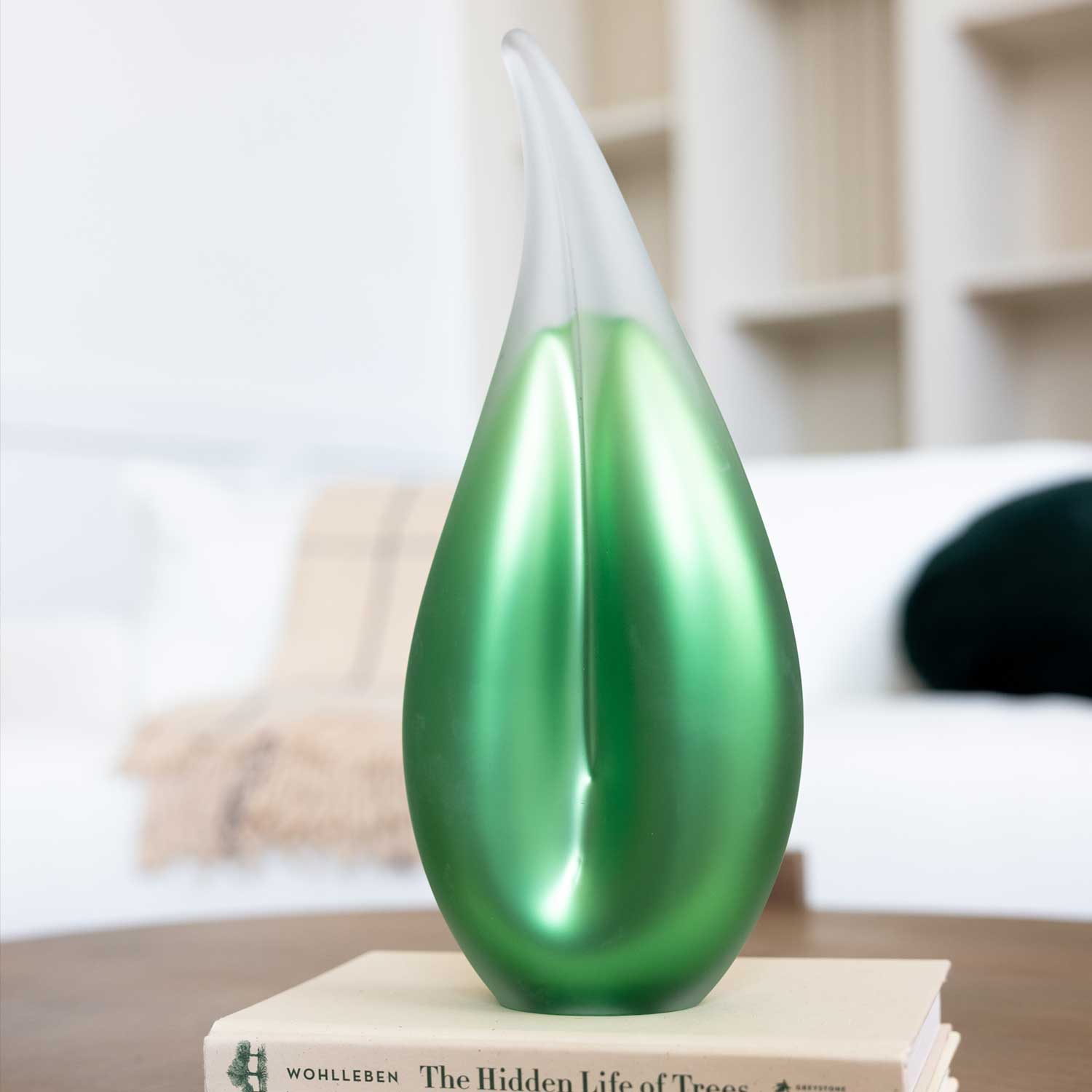 Soffi Studio: Small Green Pearl Flame Product Image 1 of 2