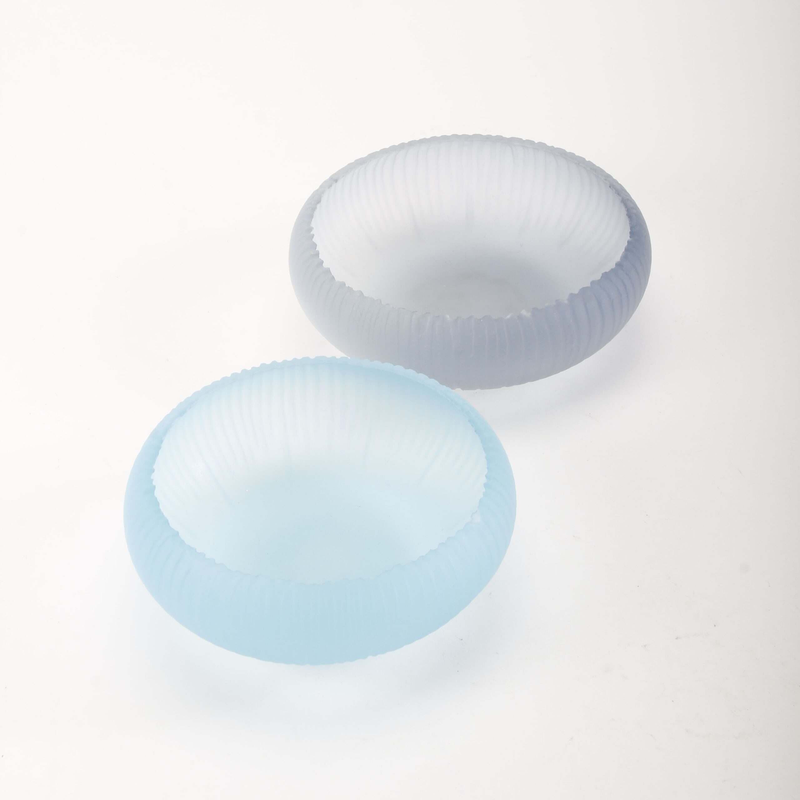 Courtney Downman: Aqua Bowl Carved Ring Dish Product Image 1 of 3