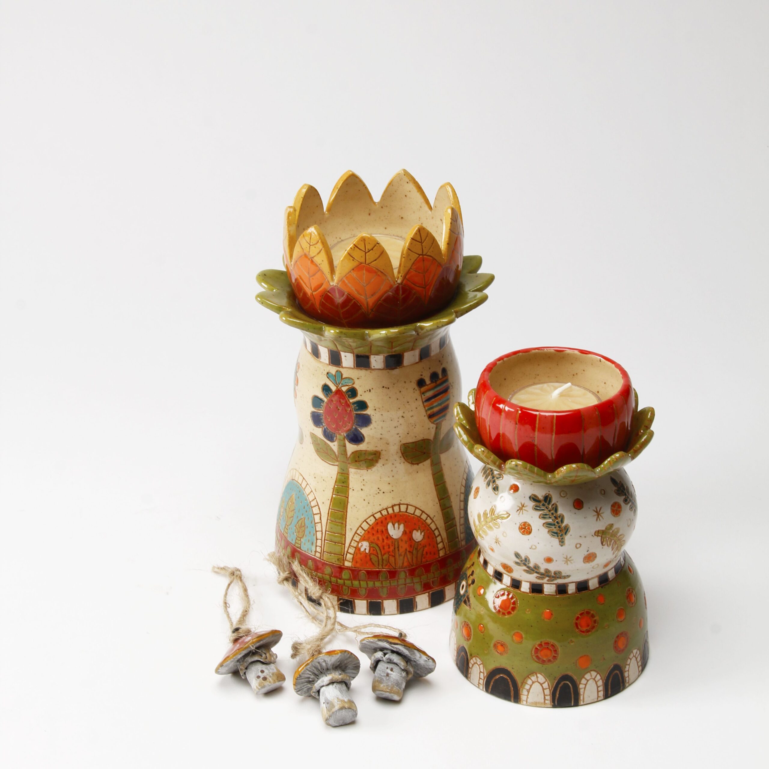 Kerri Jerome: Mushroom Ornaments Product Image 3 of 3