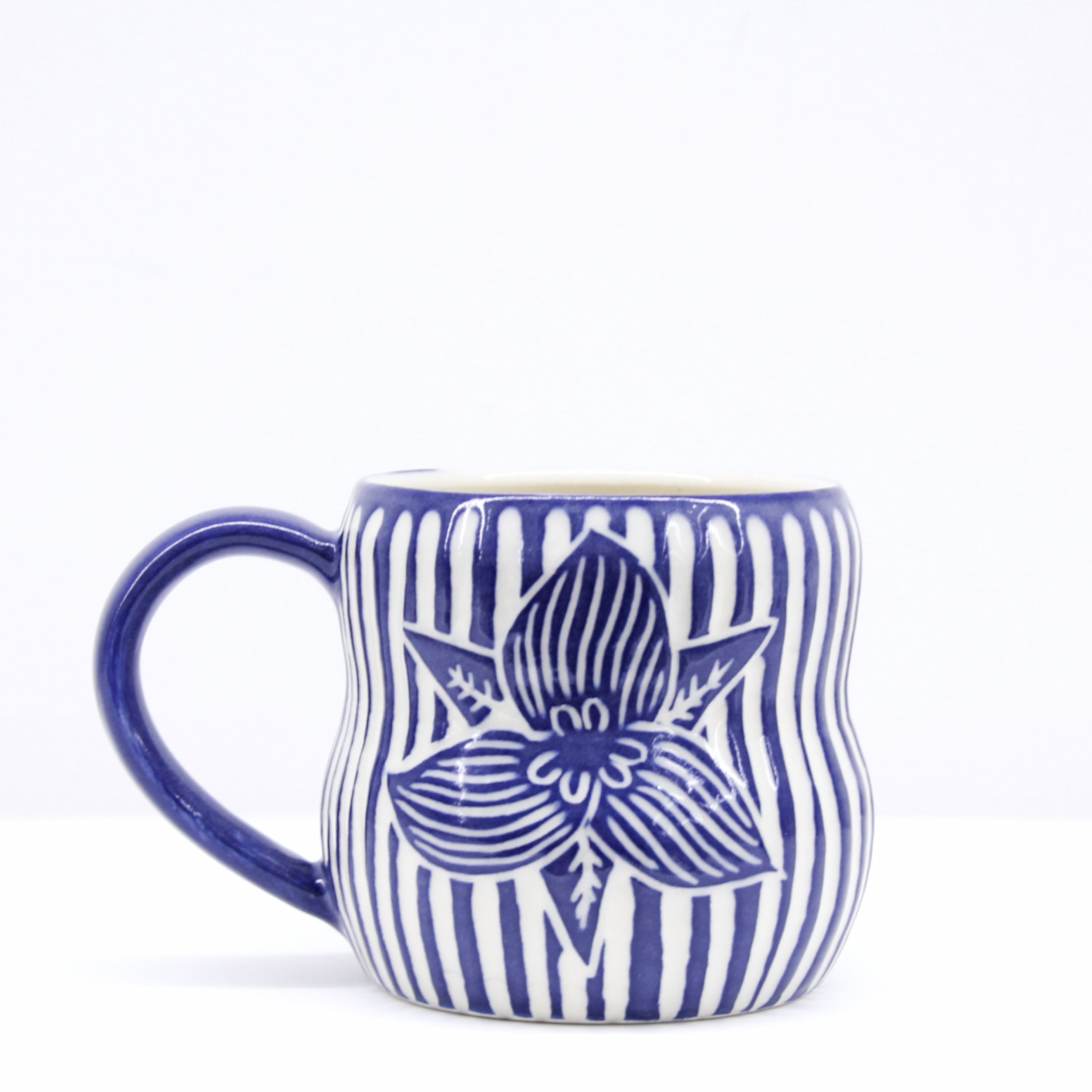 Kaas+Kate: Blue Trillium Mug Product Image 1 of 4