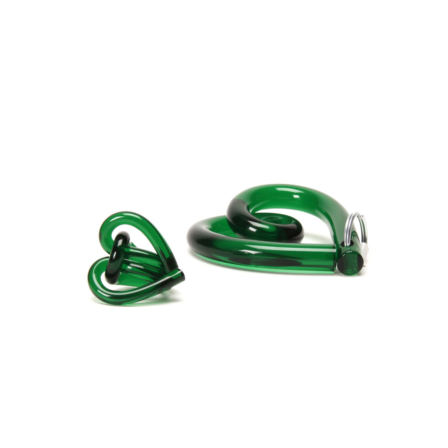 Corey Moranis: Heart Ring Green Product Image 3 of 3