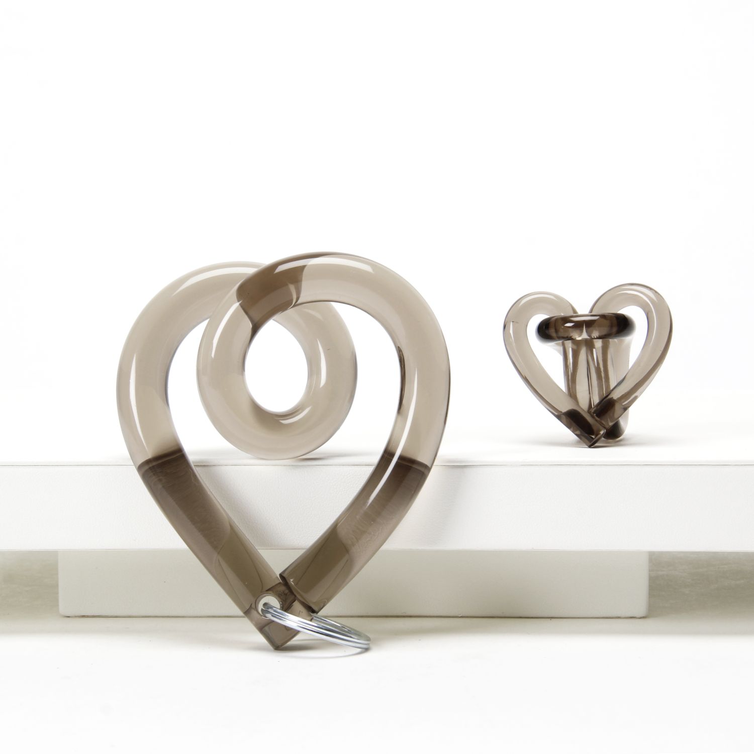 Corey Moranis: Heart Keychain Smoke Product Image 3 of 3