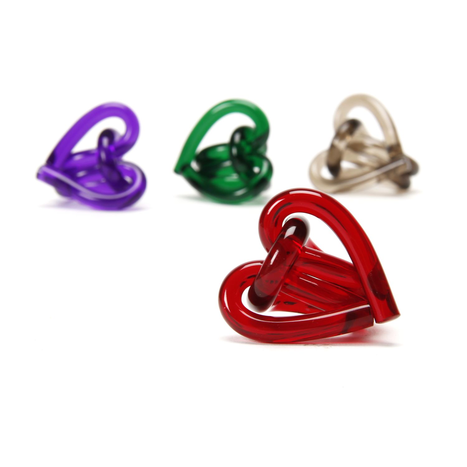 Corey Moranis: Heart Ring Green Product Image 2 of 3