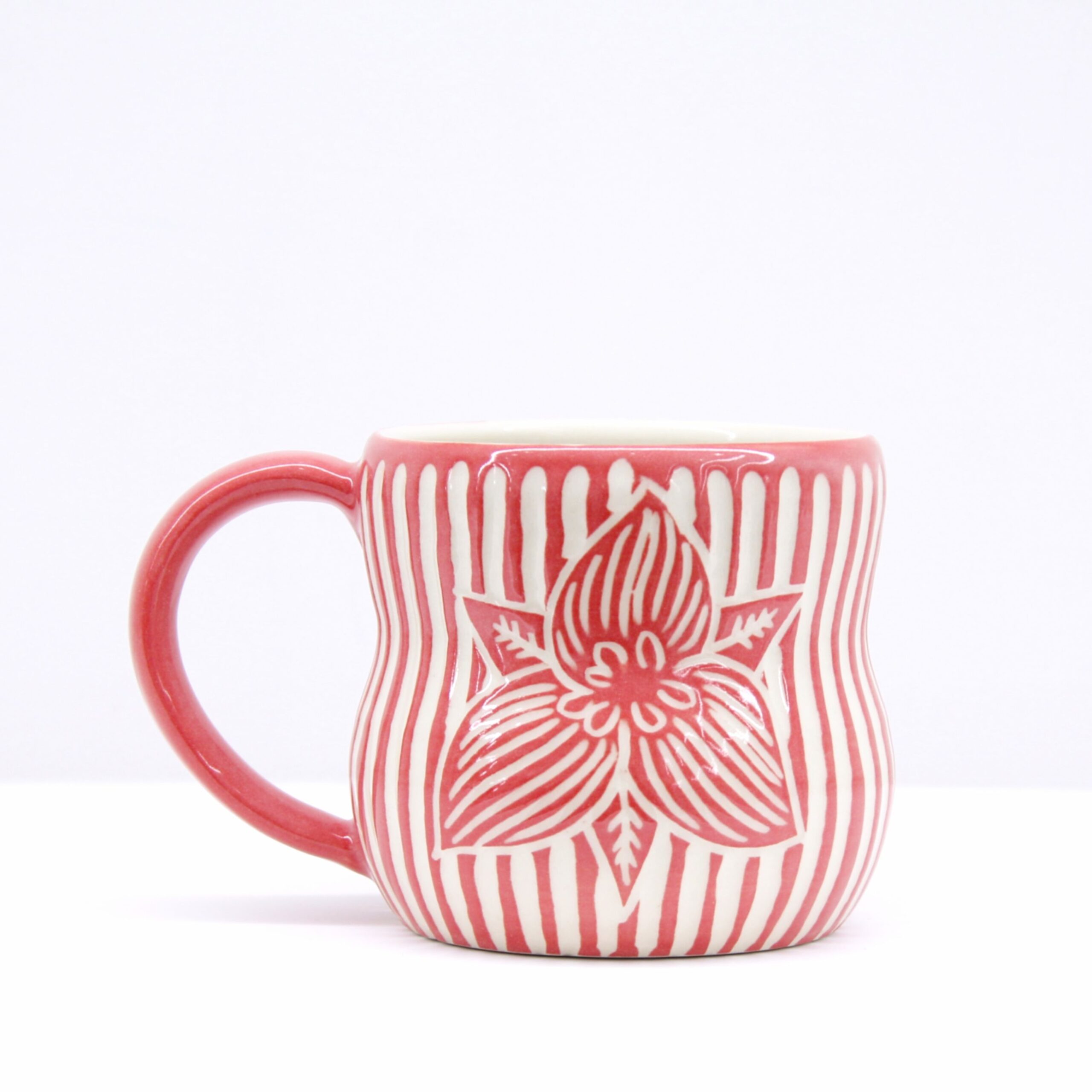 Kaas + Kate: Red Trillium Mug Product Image 1 of 4