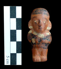 Figurine from the Moche site of El Castillo in the Santa Valley 