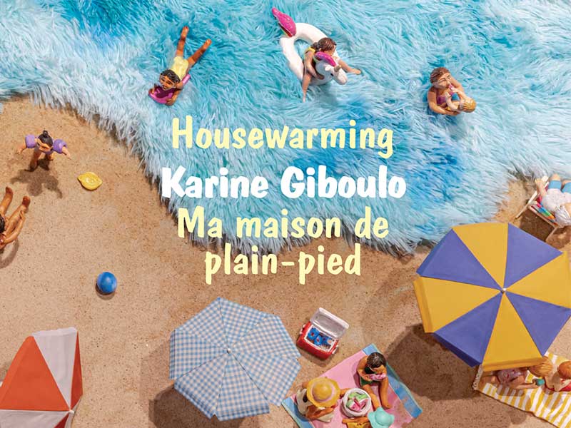 The cover of the exhibition catalogue Karine Giboulo: Housewarming