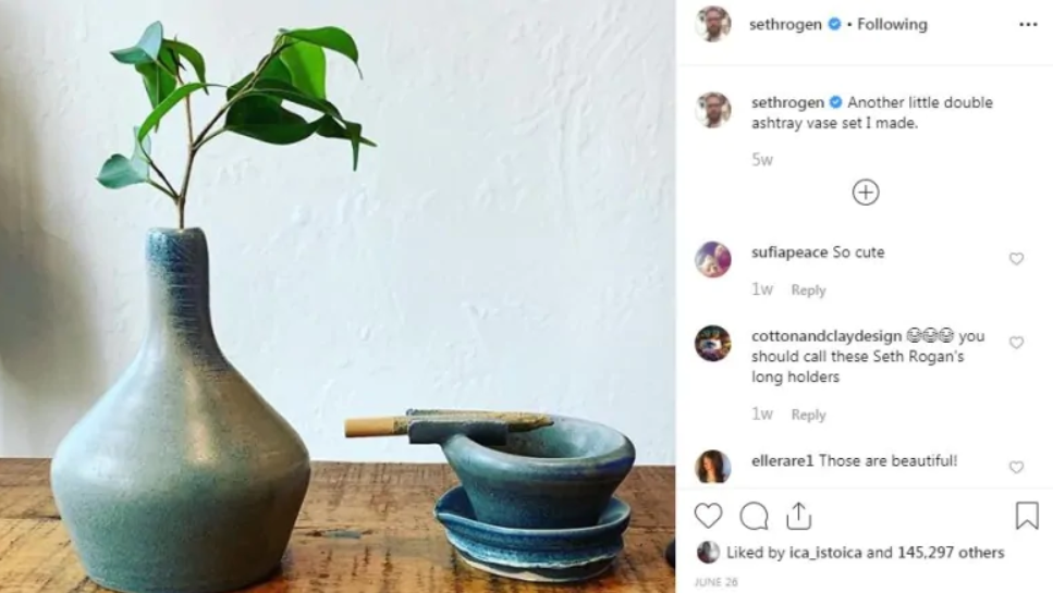 Seth Rogen, Brad Pitt...and you: Why is pottery having a moment?
